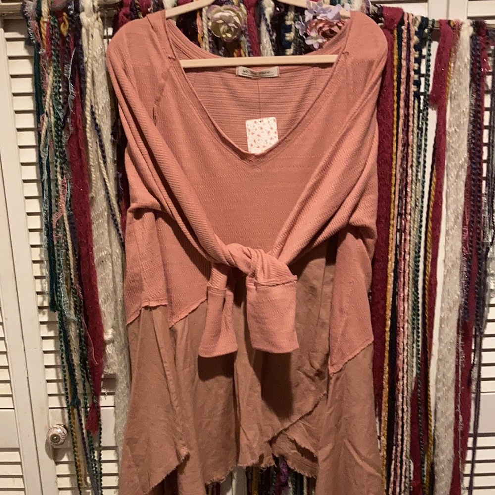FREE PEOPLE LONG SLEEVE TUNIC - Picture 3 of 6